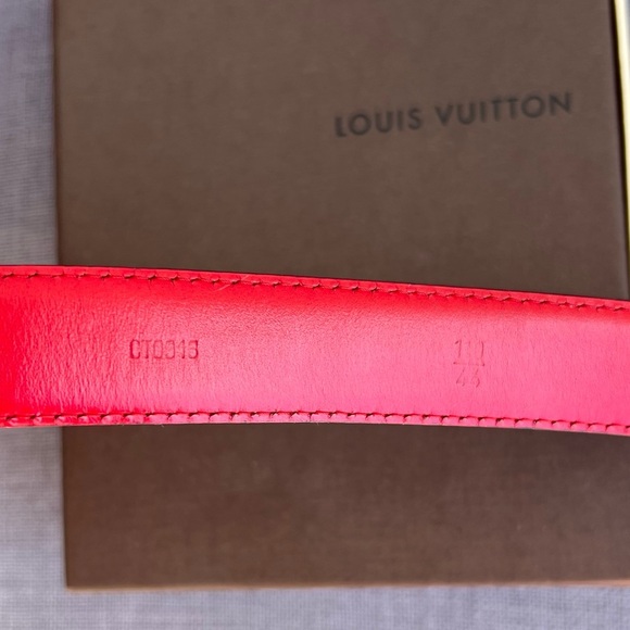 Louis Vuitton Epi Ceinture Leather Belt - Picture 5 of 6